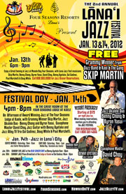 2nd Annual Lana‘i Jazz Festival