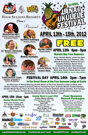 2nd Annual Lana‘i Ukulele Festival